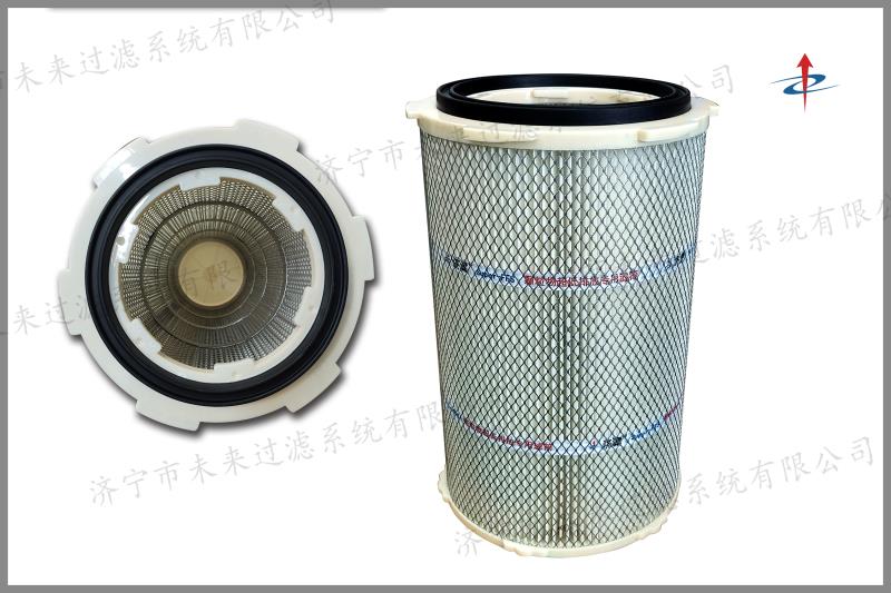 快拆式开云kaiyun（中国）由经过成型加工处理的滤材、支撑骨架、上下端盖、橡胶密封圈组成